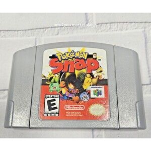 Pokémon Snap (Nintendo 64, 1999)  Cartridge tested